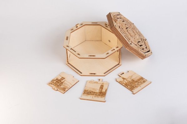 EscapeWelt 3D drvena slagalica glavolomke Secret Maze Box