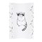 CEBA BABY Wickelauflage 2-seitig weich COSY (50x70) Raccoon