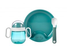 MEPAL Ensemble de salle à manger pour enfants Mio 3 pcs Turquoise