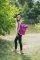 Monkey Mum® Mochila integrada de softshell para portabebés Carrie - Frambuesa dulce