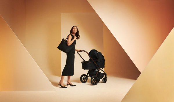 MUUVO Kombikinderwagen Quick SE 2 Sunset Black Set 2in1