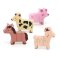 Vilac Puzzle magnétique en bois Animaux rigolos de la ferme