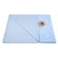 LITTLE ANGEL Διπλή λεπτή κουβέρτα BIO Outlast® 70x100cm γαλάζιο αστέρια/γαλάζιο