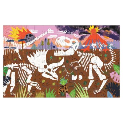 Mudpuppy Lenticular Dinosaurs Puzzle 75 pieces
