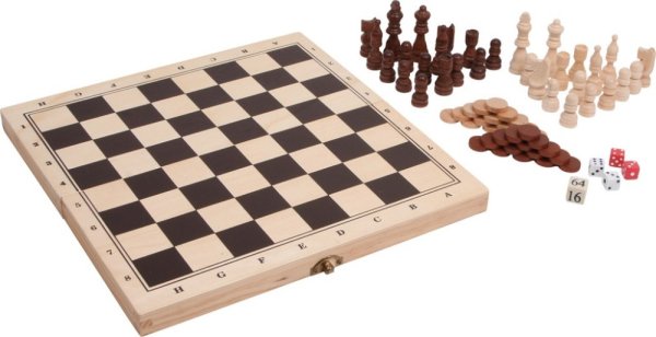 small foot Tradycyjne gry w drewnianym pudełku