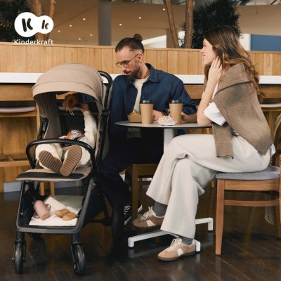 KINDERKRAFT Cărucior sport Loom Black