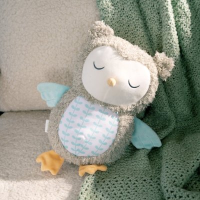 INGENUITY Hibou musical Nally™ en peluche avec Bluetooth 0 mois+