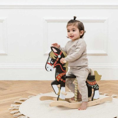 Le Toy Van Petilou Cavalo de Baloiço Castanho