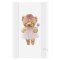 CEBA BABY Wickelauflage 2-seitig mit fester Platte (50x80) Comfort Fluffy Puffy Poly