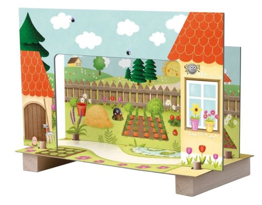 Detoa Teatru magnetic cu animale pentru poveste