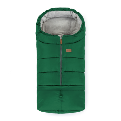 PETITE&MARS Set zimní fusak Jibot 3v1 + rukavice na kočárek Jasie Juicy Green