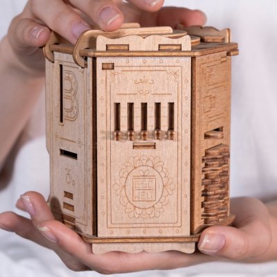 EscapeWelt Drvena slagalica Fort Knox Pro