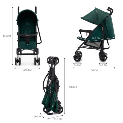 KINDERKRAFT Buggy Tik Green forest