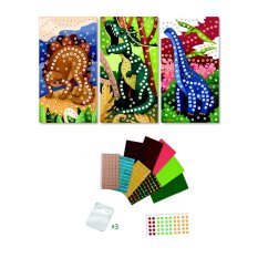 Stick & Fun - malá mozaika - dinosauři