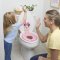 BRIGHT STARTS Flip & Sit™ MINNIE MOUSE™ Toilettensitzverkleinerer mit Klebefunktion, 18m+, bis 23kg