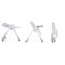 CHICCO Scaun de sufragerie Polly2Start - Dots