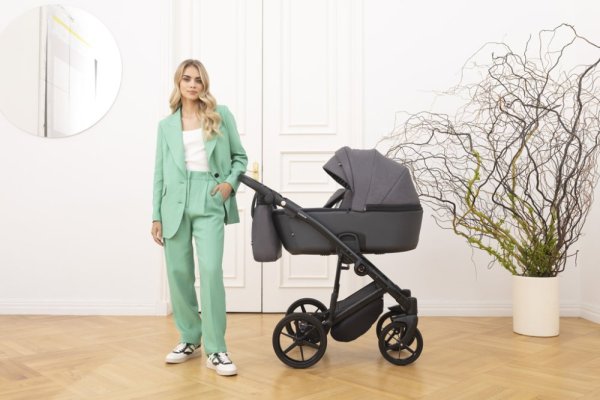 ADAMEX Wózek wielofunkcyjny Mobi New Lux Black
