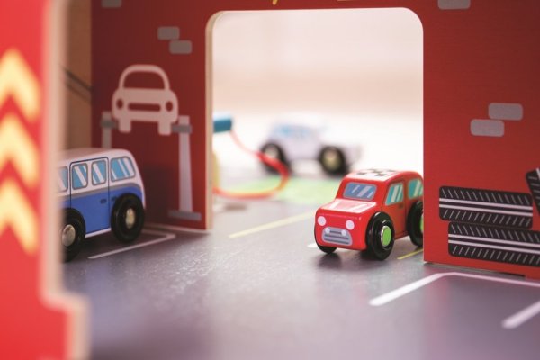 Bigjigs Toys Garage avec parking