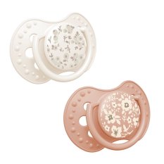 LOVI Duda silikonska dinamična BLOSSOM 0-3m 2 kos punčka