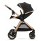 KINDERKRAFT Kombikinderwagen 3in1 Esme Pure Black