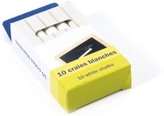 Jeujura Weiße Kreide 10 Stk.