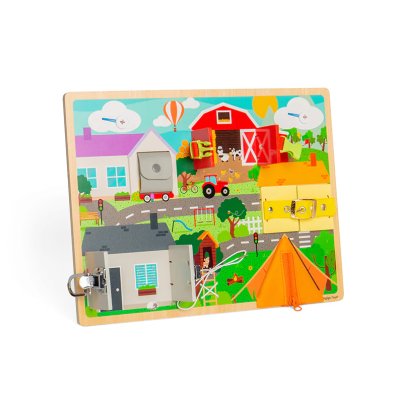 Bigjigs Toys Motoriekbord Alledaagse Vaardigheden