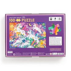 Mudpuppy Puzzle Kouzelní jednorožci 100 dílků
