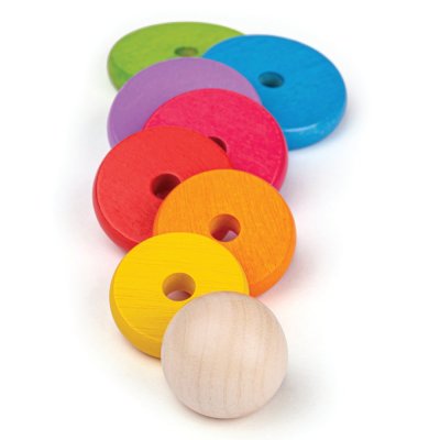 Bigjigs Baby Regenbogen Hampelmann