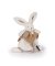 Doudou Set de regalo - Conejito de peluche con mantita de apego 25 cm beige