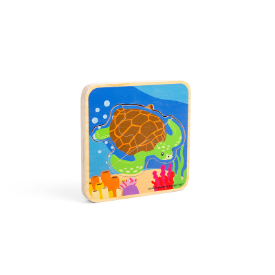Bigjigs Toys Puzzle Cykl życia żółwia