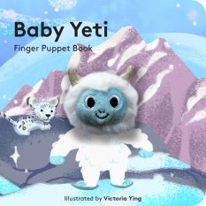 Chronicle Books Livro de Fantoches Bebé Yeti