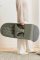 BABYBJÖRN Babywippe Bliss Dark Green Woven Petal, dunkelgraues Gestell