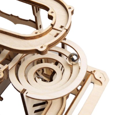 RoboTime 3D Mechanischer Bausatz Kugelbahn Spirale