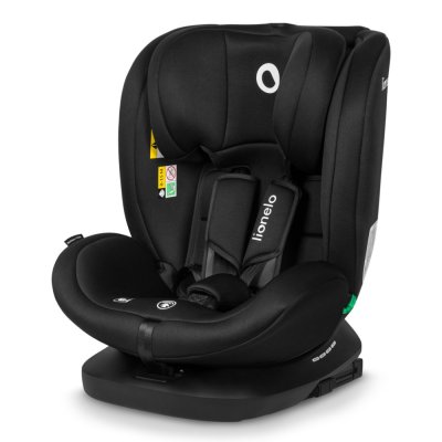 LIONELO Bilbarnstol Bastiaan i-Size (40-150 cm) Black Carbon