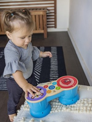 BABY EINSTEIN Muzikaal speelgoed Drums Vrolijke melodieën Magic Touch HAPE 6m+