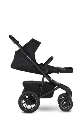 EASYWALKER Kombikinderwagen Jimmey 2in1 Pepper Black LITE AIR + CYBEX Aton B2 i-Size + Basis