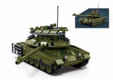 Sluban Model Bricks M38-B1377 Panzer T-90M-S im Maßstab 1:35