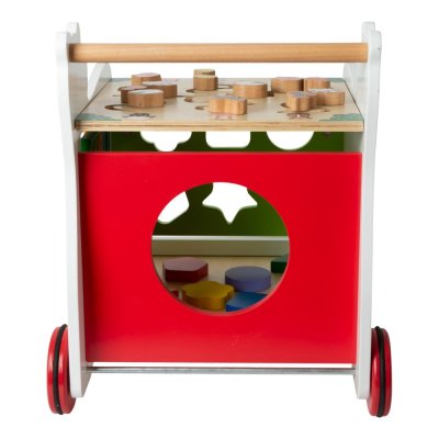 small foot Lauflernwagen Eisbär aus Holz