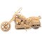 Woodcraft Dřevěné 3D puzzle Motorka Harley Davidson II