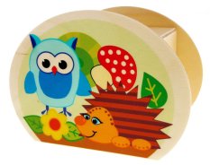 Hess Hucha de madera animales del bosque