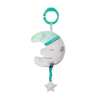 BABYONO Zabawka muzyczna na kółku C Happy Moon 0m+