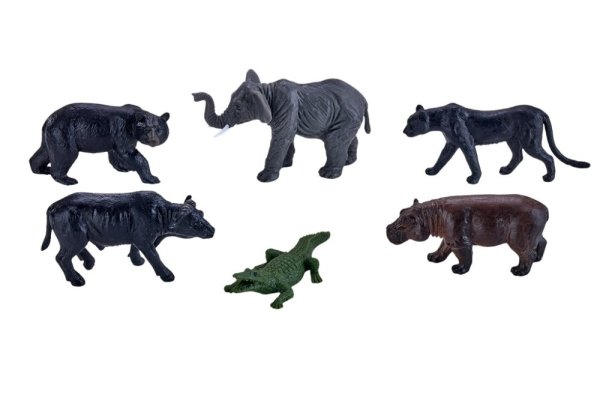 Mojo Mini mundo Animais Africanos conjunto de 6 peças - conjuntos variados