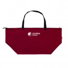 Monkey Mum® Carrie Travel Fabric Accessory Bag - Red Sky