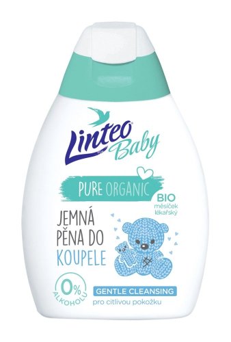 LINTEO BABY Pianka do kąpieli dla dzieci Baby 250 ml