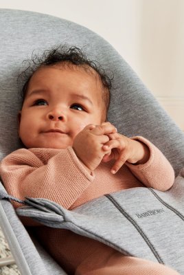 BABYBJÖRN Transat Bliss, Jersey 3D Gris Clair
