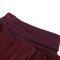 Cordhose mit Saum - Burgunderrot