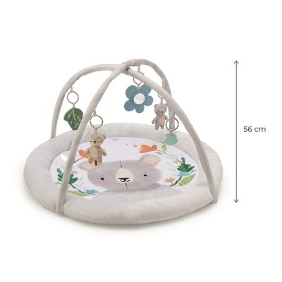 KINDERKRAFT Speelkleed met speelboog Cozyplay Lichtgrijs