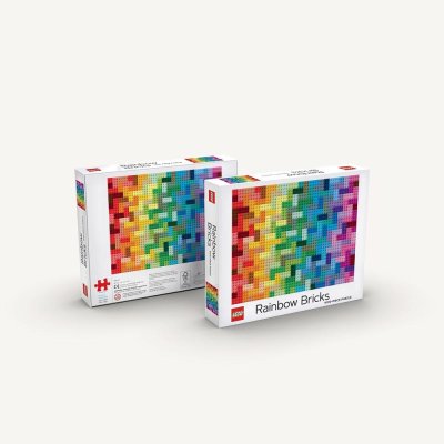 Chronicle Books Puzzle LEGO® cubos do arco-íris 1000 peças