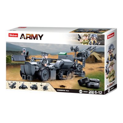 Sluban Army WW2 M38-B0681 Set de técnica antiaérea alemana