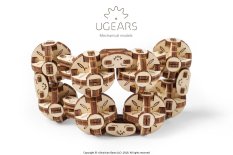 Ugears 3D Wooden Mechanical Puzzle Flexi-Cube